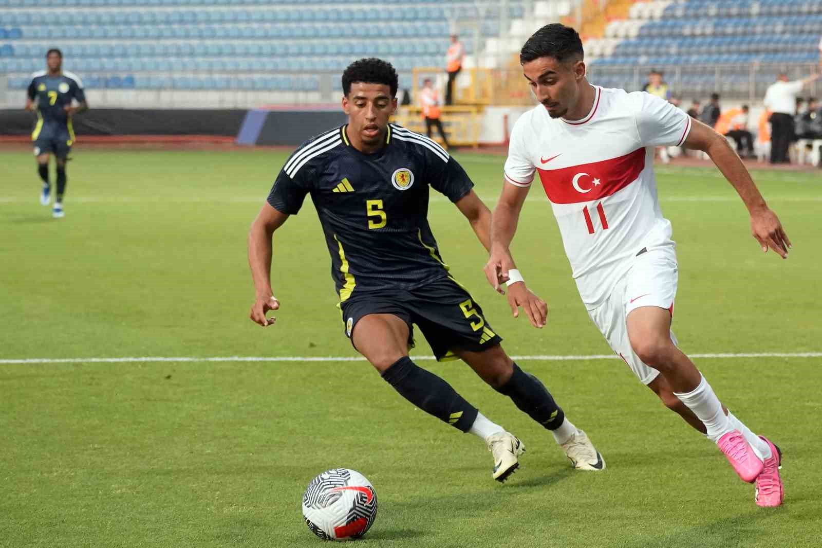 U21 Hazırlık Maçı: Türkiye: 2 - İskoçya: 1
