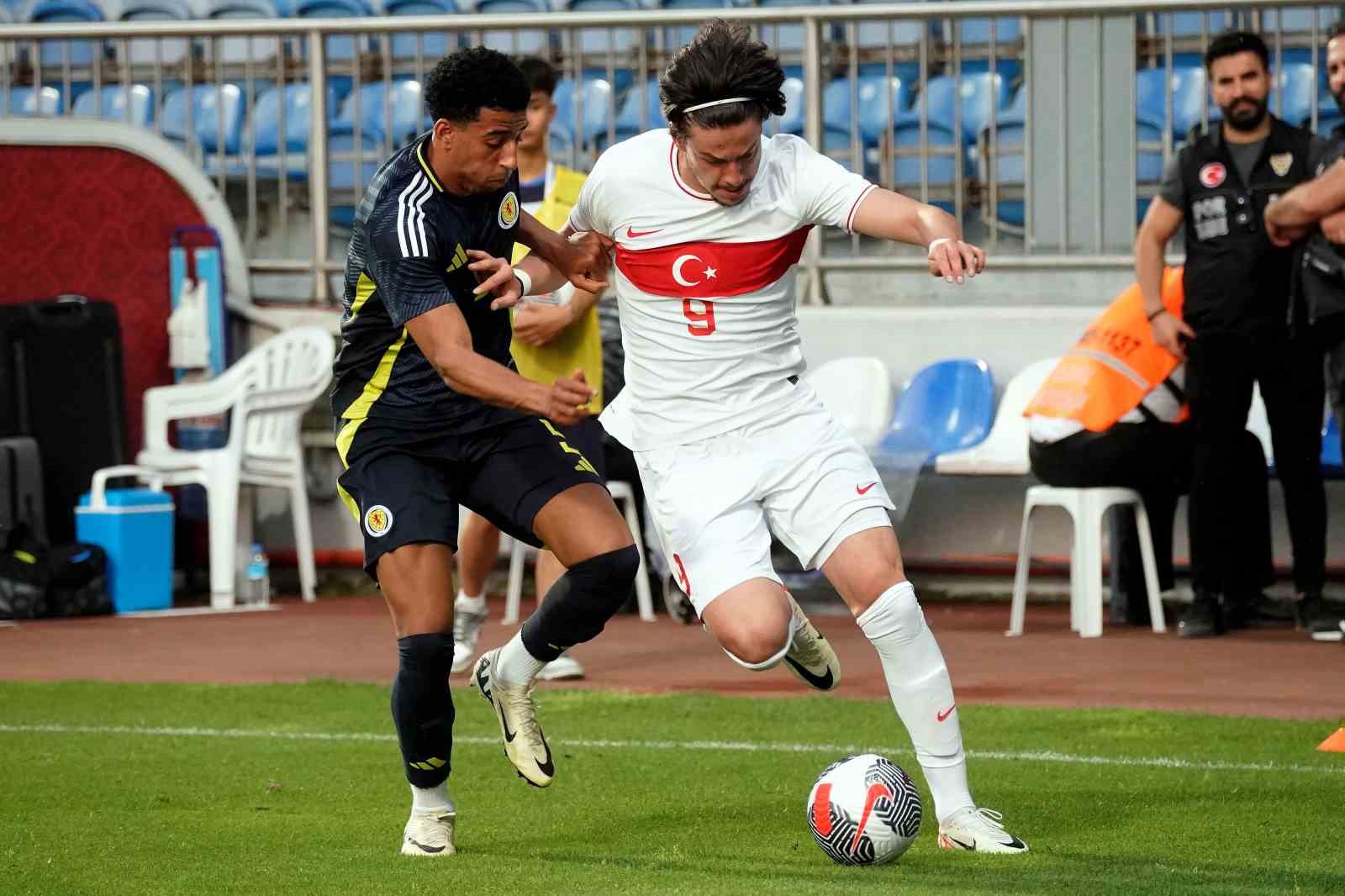 U21 Hazırlık Maçı: Türkiye: 2 - İskoçya: 1
