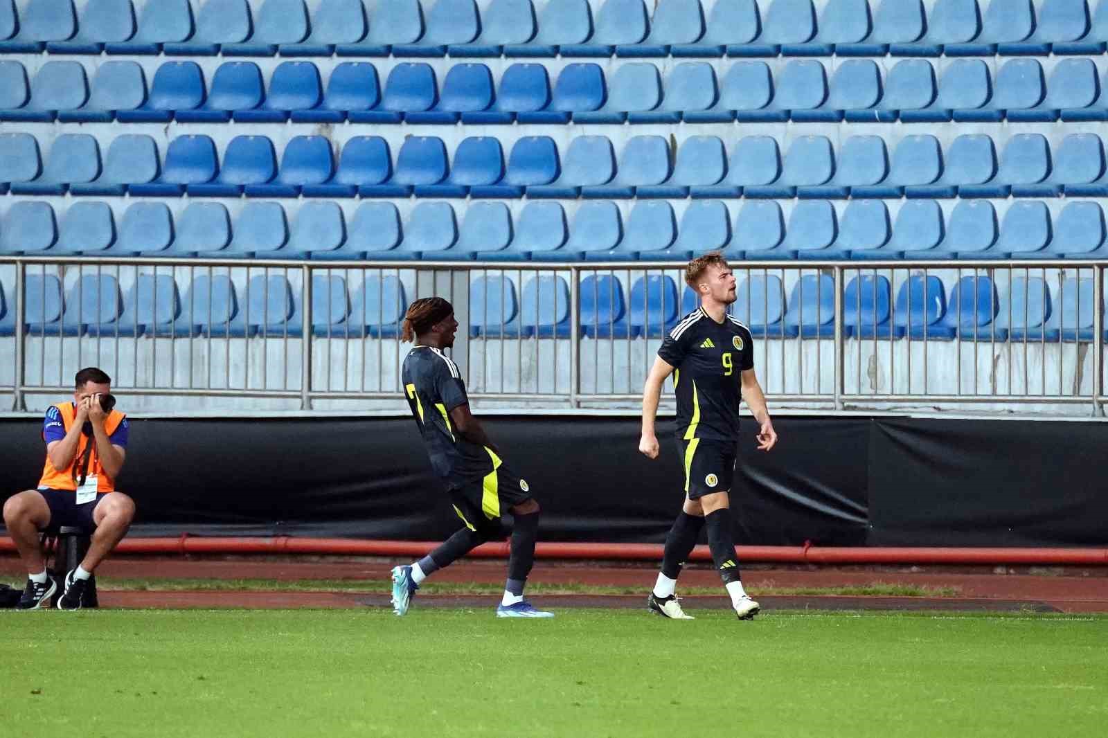 U21 Hazırlık Maçı: Türkiye: 2 - İskoçya: 1
