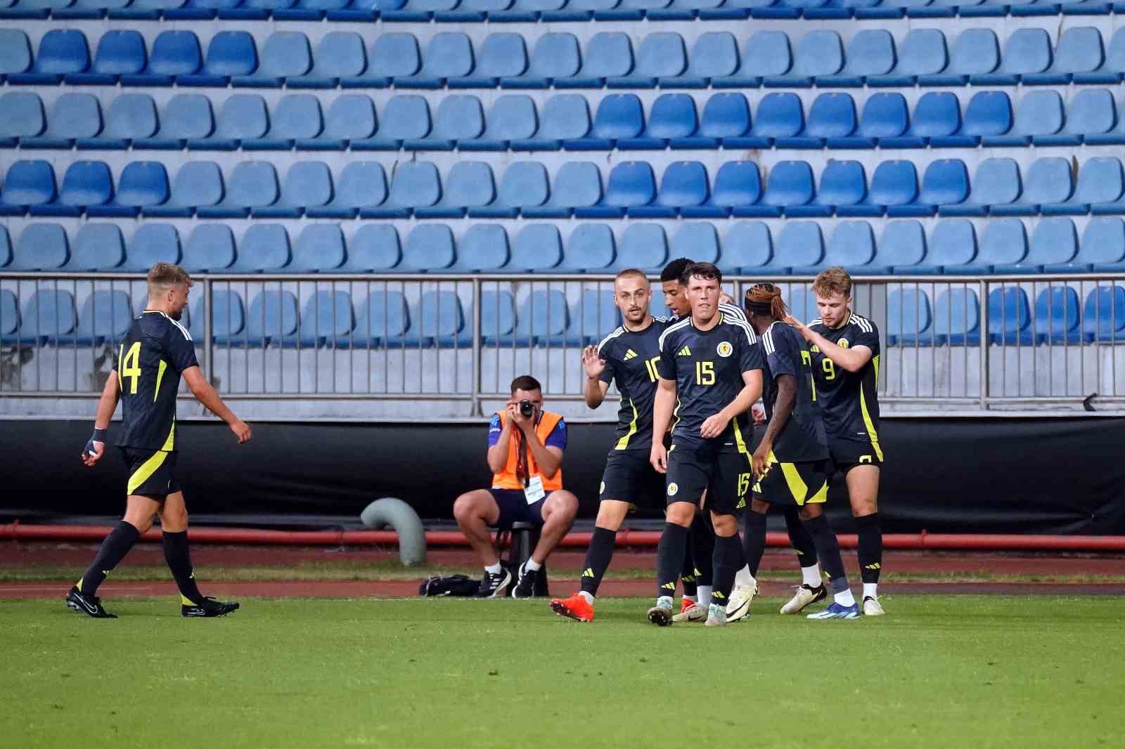 U21 Hazırlık Maçı: Türkiye: 2 - İskoçya: 1
