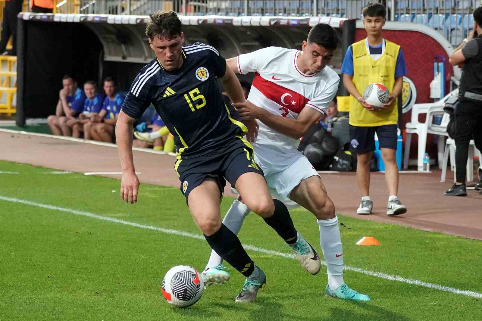 U21 Hazırlık Maçı: Türkiye: 2 - İskoçya: 1
