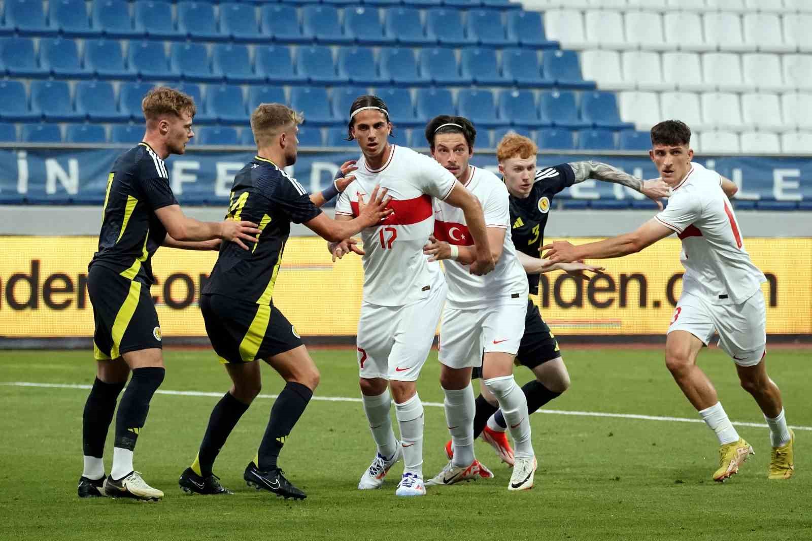 U21 Hazırlık Maçı: Türkiye: 2 - İskoçya: 1
