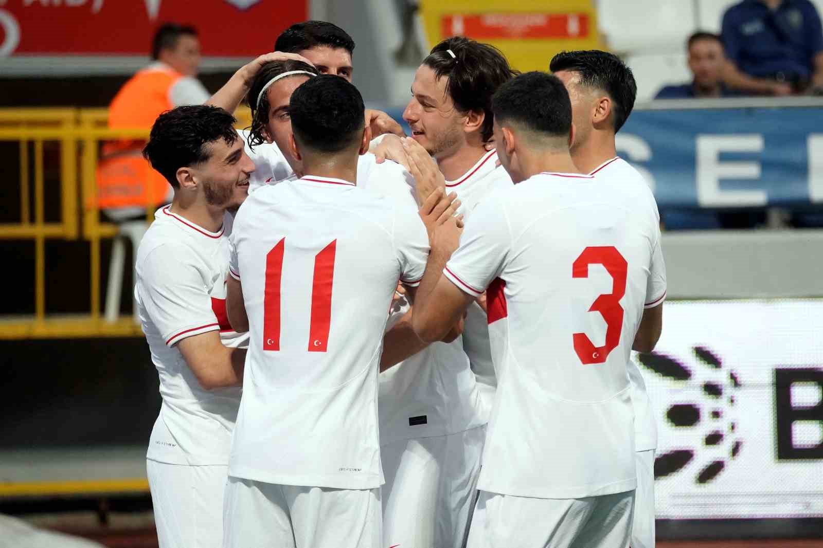 U21 Hazırlık Maçı: Türkiye: 2 - İskoçya: 1
