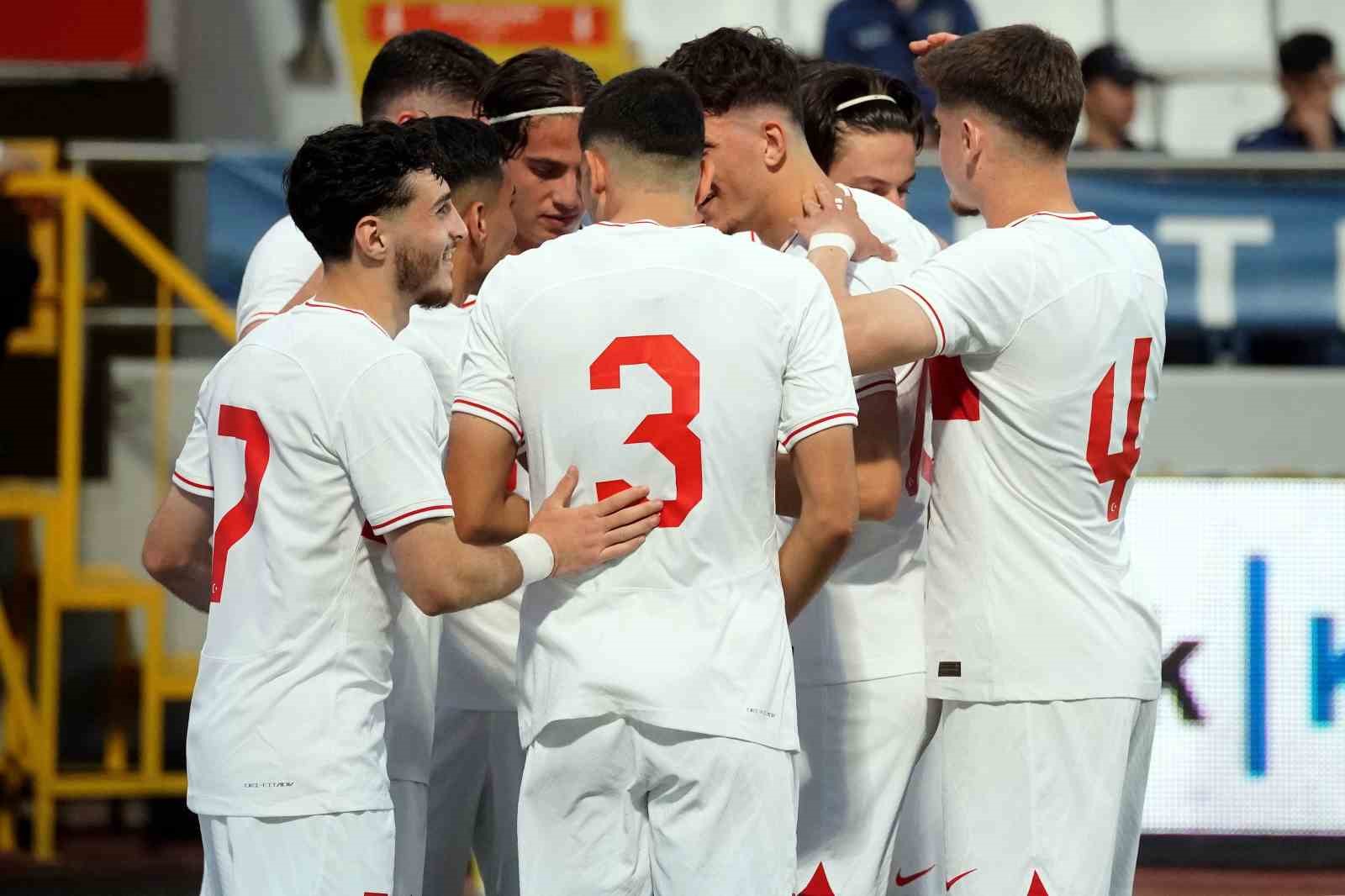 U21 Hazırlık Maçı: Türkiye: 2 - İskoçya: 1
