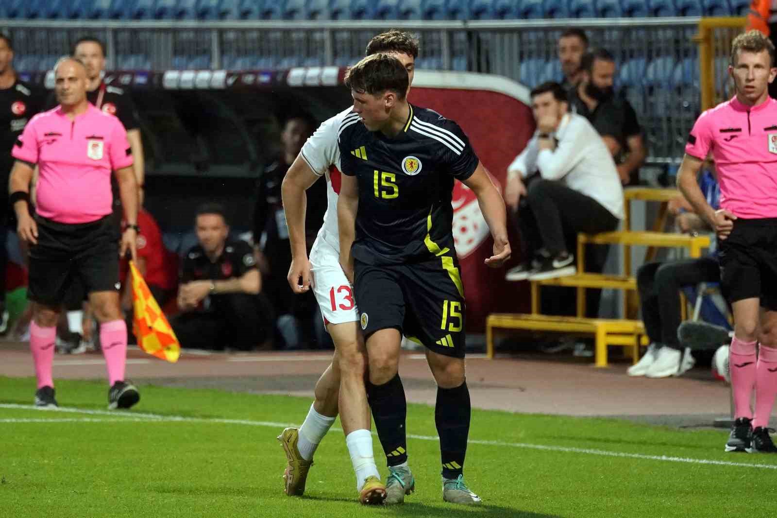 U21 Hazırlık Maçı: Türkiye: 2 - İskoçya: 1
