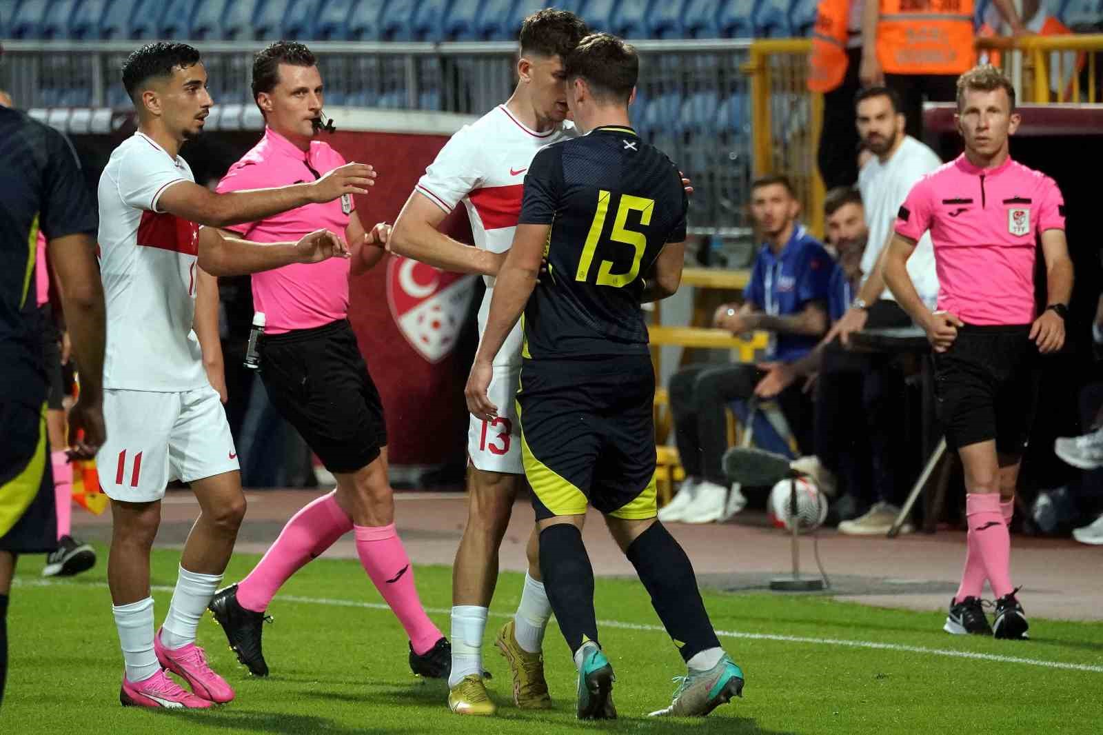 U21 Hazırlık Maçı: Türkiye: 2 - İskoçya: 1
