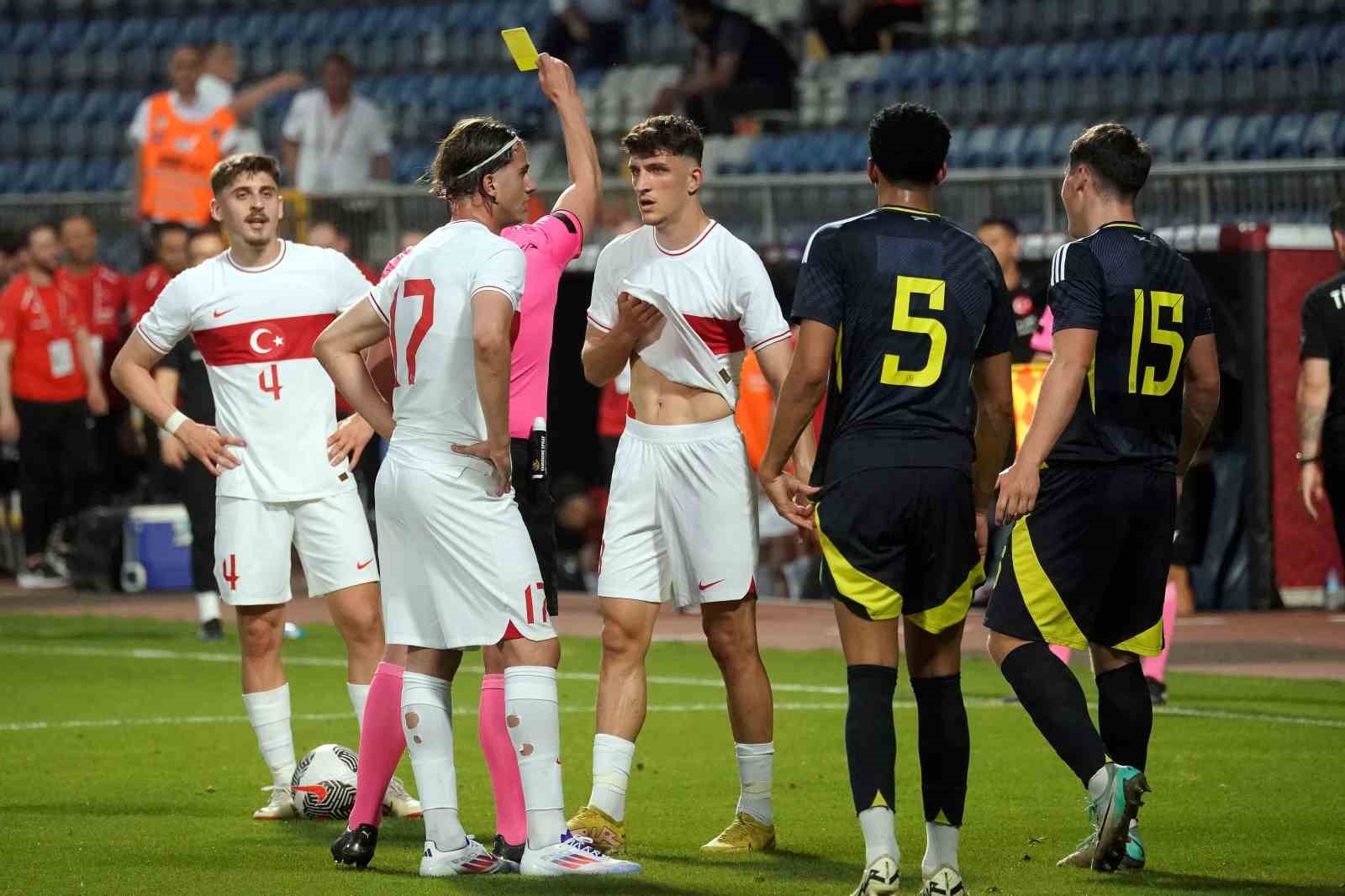 U21 Hazırlık Maçı: Türkiye: 2 - İskoçya: 1
