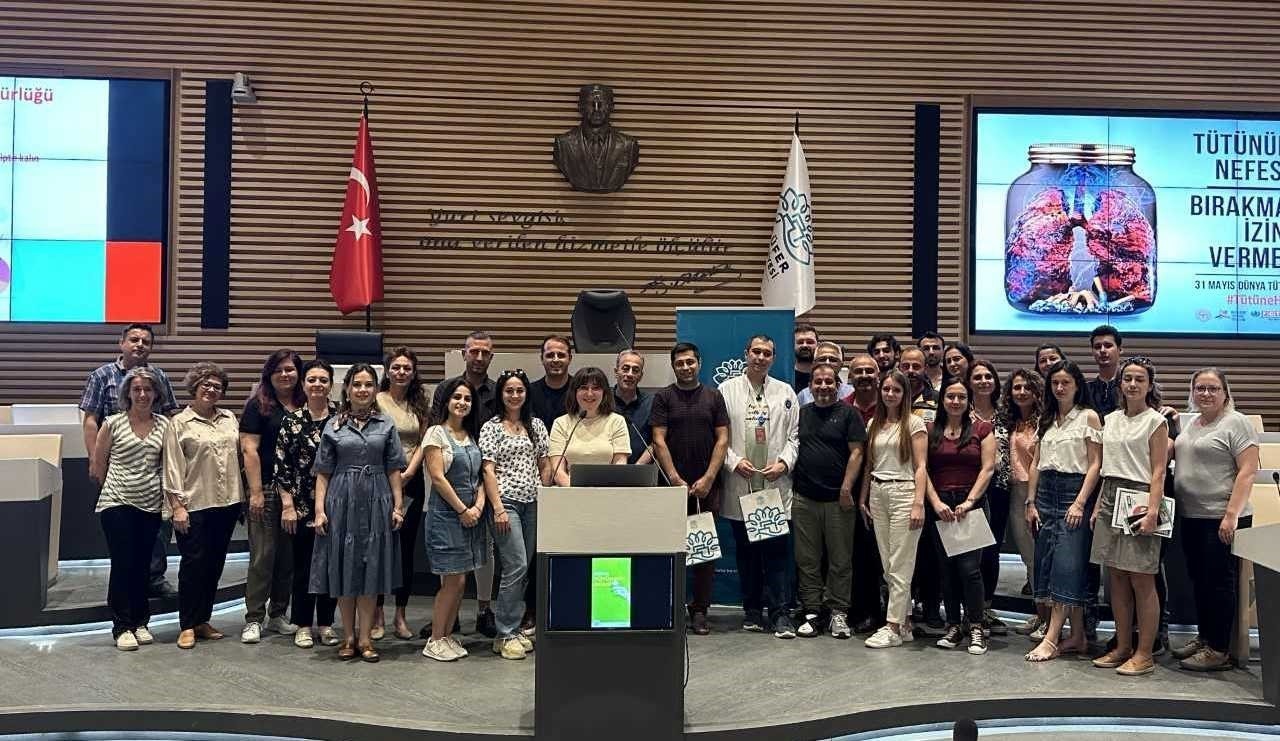 Nilüfer Belediyesi çalışanlarına tütün ürünlerinin zararları anlatıldı
