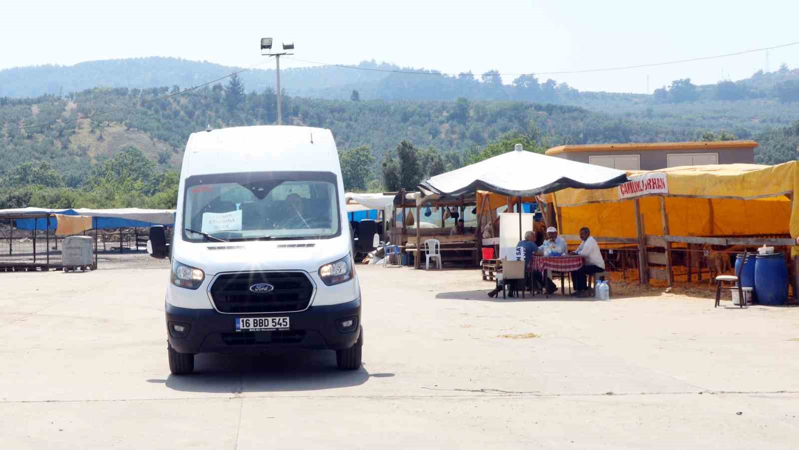 Mudanya Kurban Pazarı yeni yerinde
