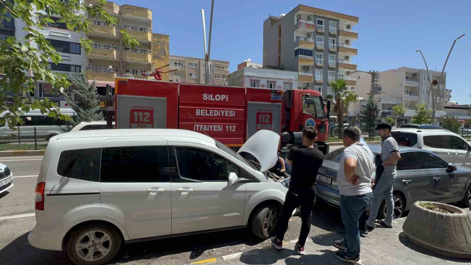 Kaputa sıkışan yavru kedi kurtarıldıktan sonra yıkatılıp süt ikram edildi
