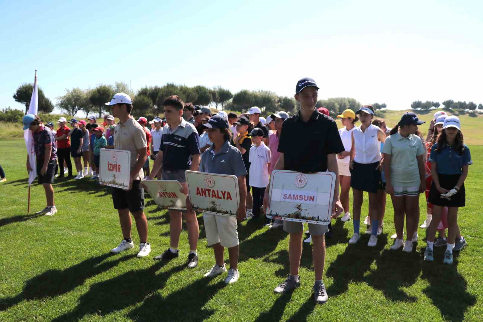 Okul Sporları Golf Türkiye Şampiyonası başladı
