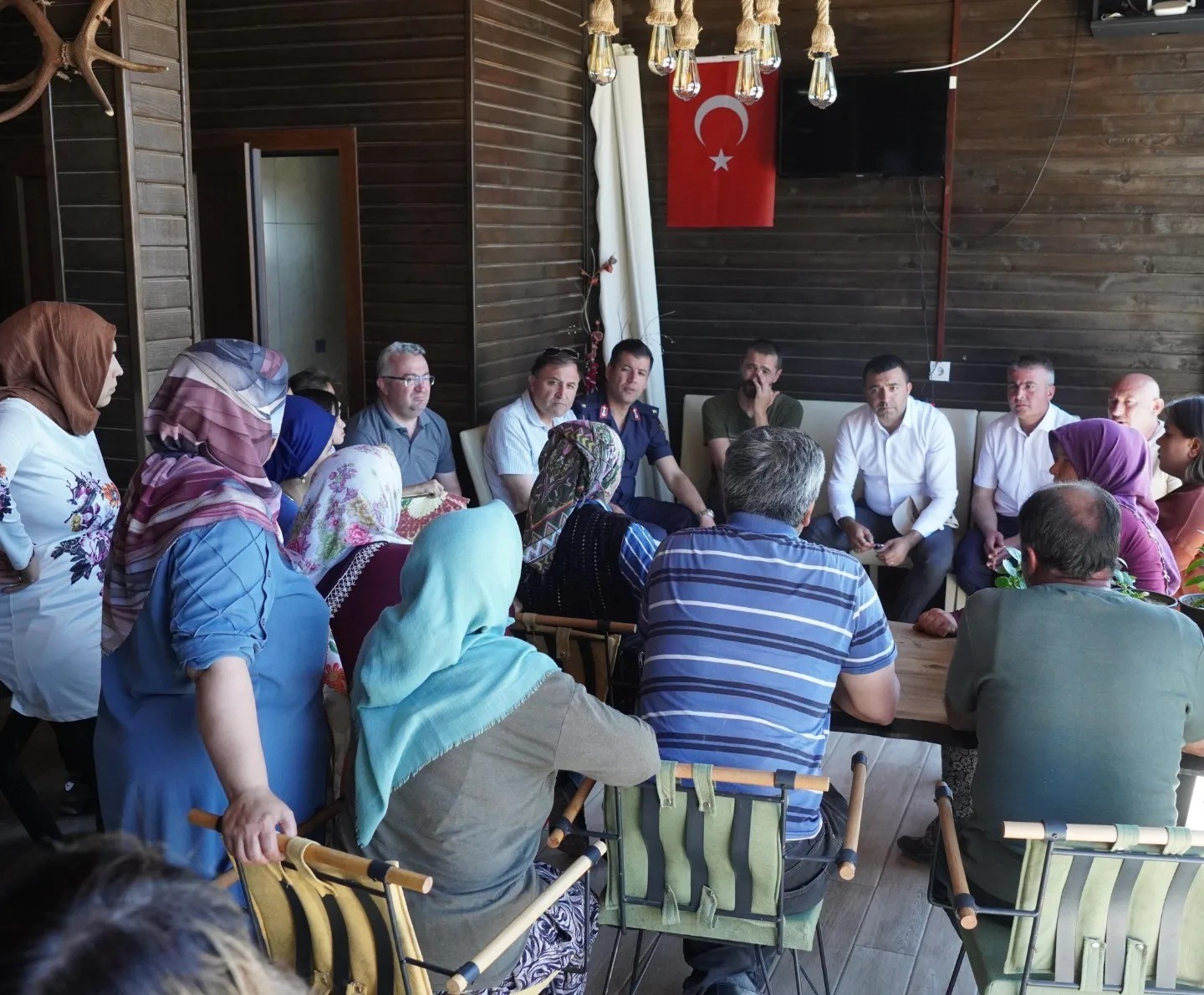 Kaymakam Akbulut, Işıklı Gölündeki turları denetledi
