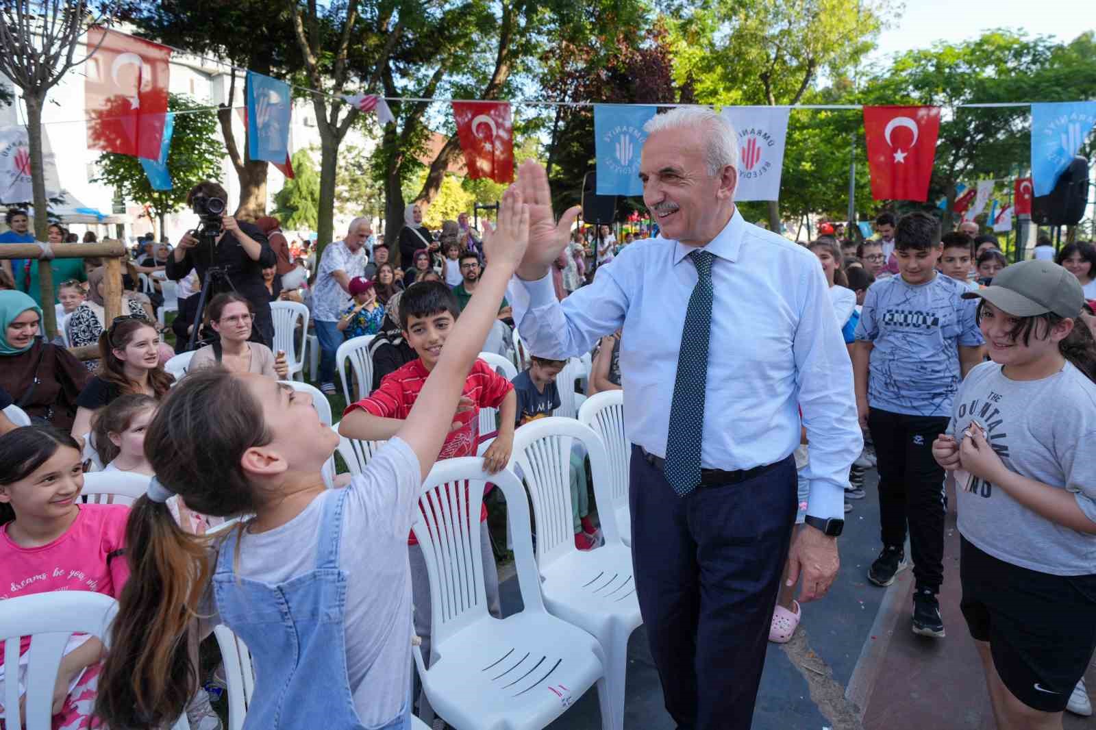 Çocukların heyecanla beklediği Ümraniye Çocuk Festivali başladı
