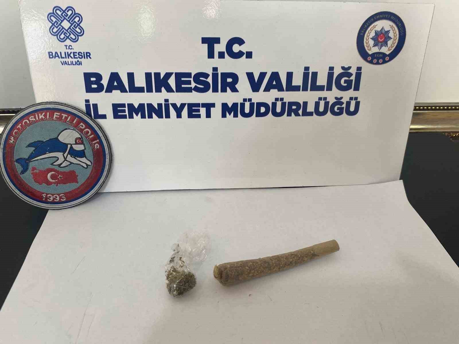 Balıkesir’de uyuşturucuya karşı mücadele
