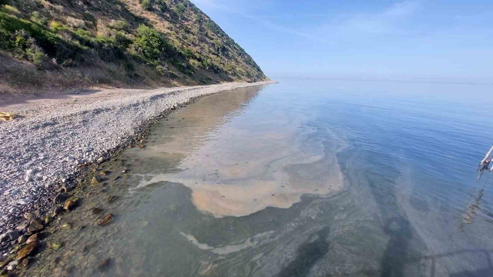 Denizde turuncu renk istilası
