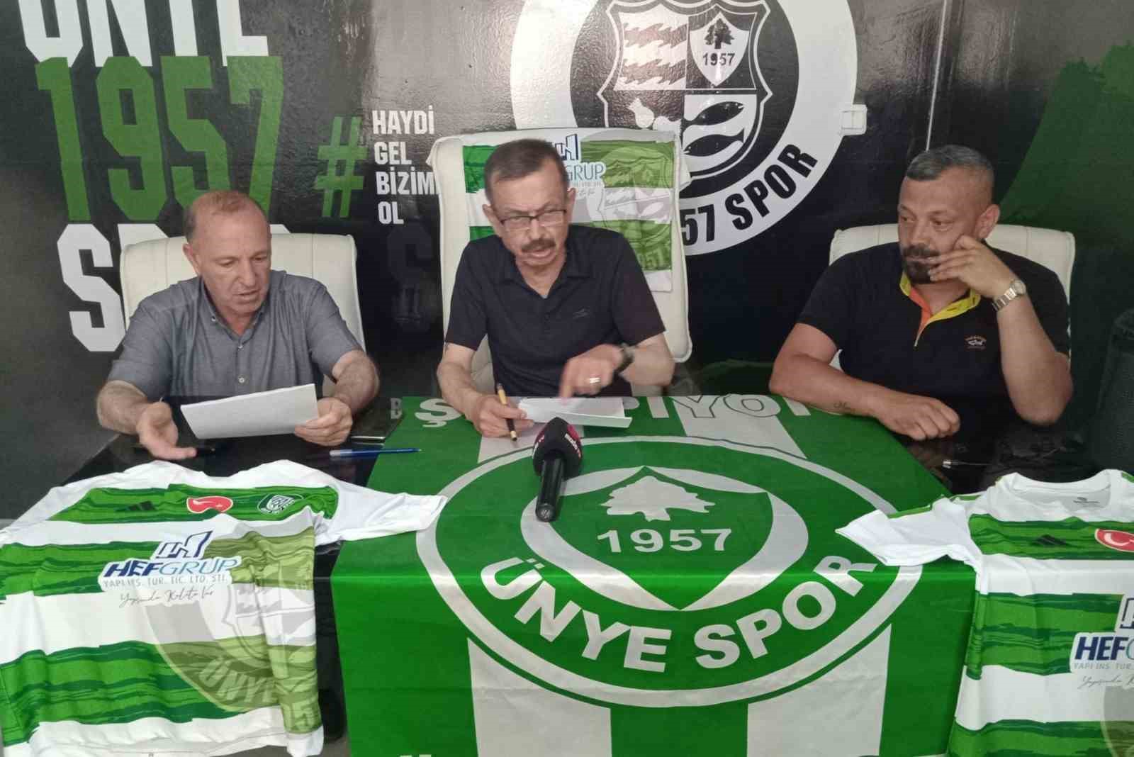 Ünye 1957 Spor’da Yeni Başkan Fatih Çakır oldu
