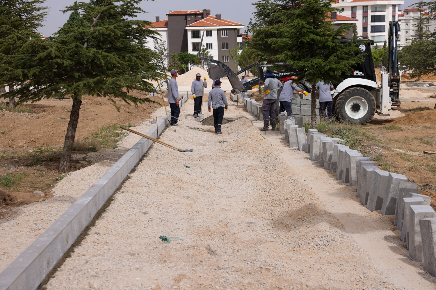 Yelda Parkı Selçuklu’nun yeşil dokusuna katkı sağlayacak
