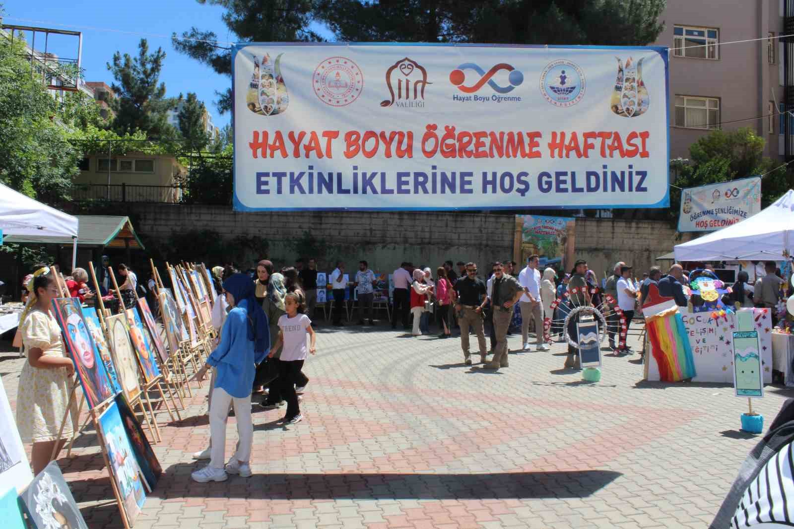 Siirt’te “Hayat Boyu Öğrenme Haftası” kutlandı
