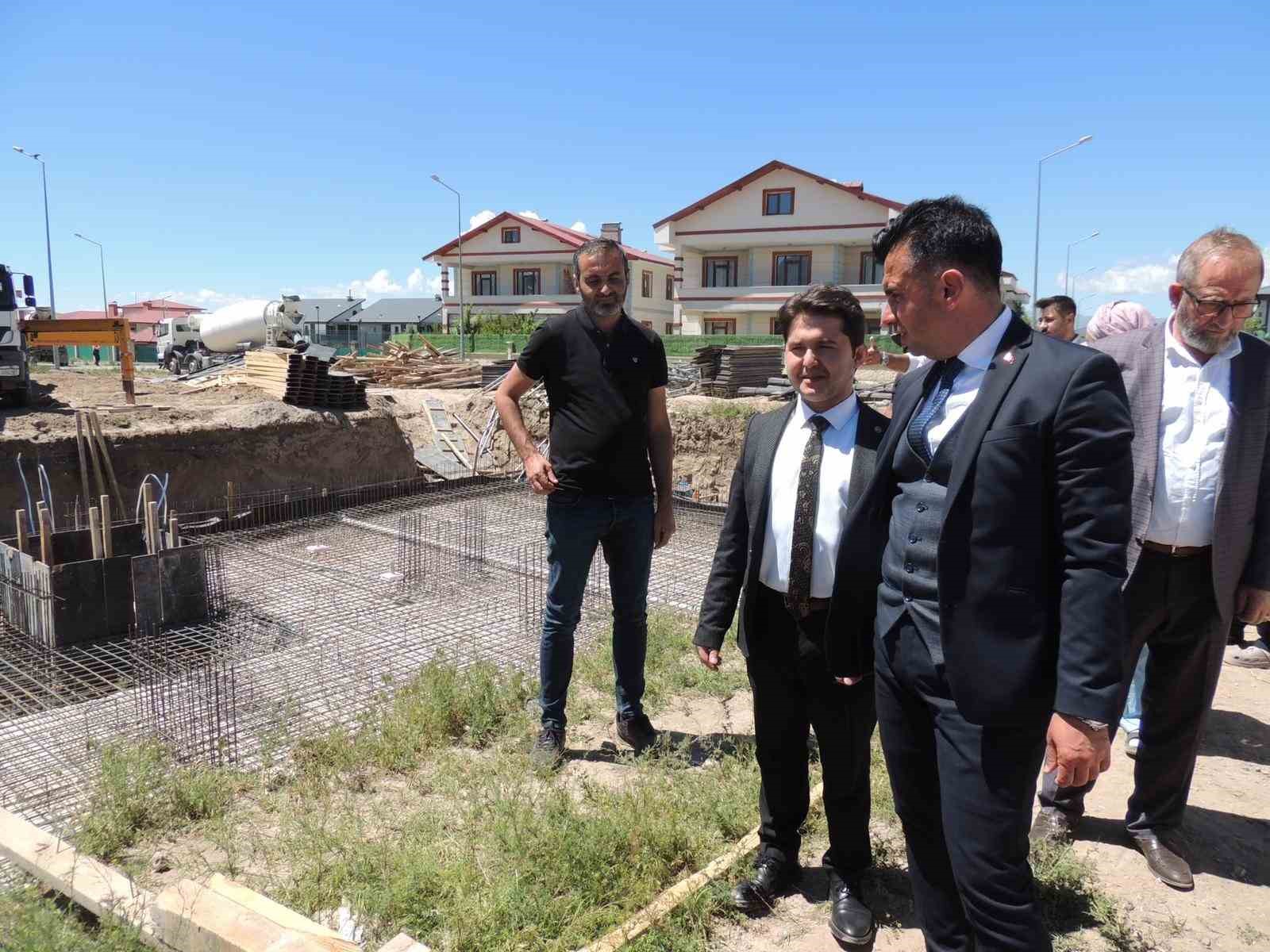 Erzurum engelsiz yaşam merkezi gündüzlü bakım ünitesi projesinin temeli atıldı
