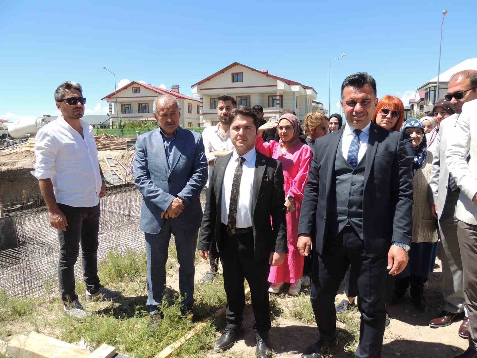 Erzurum engelsiz yaşam merkezi gündüzlü bakım ünitesi projesinin temeli atıldı
