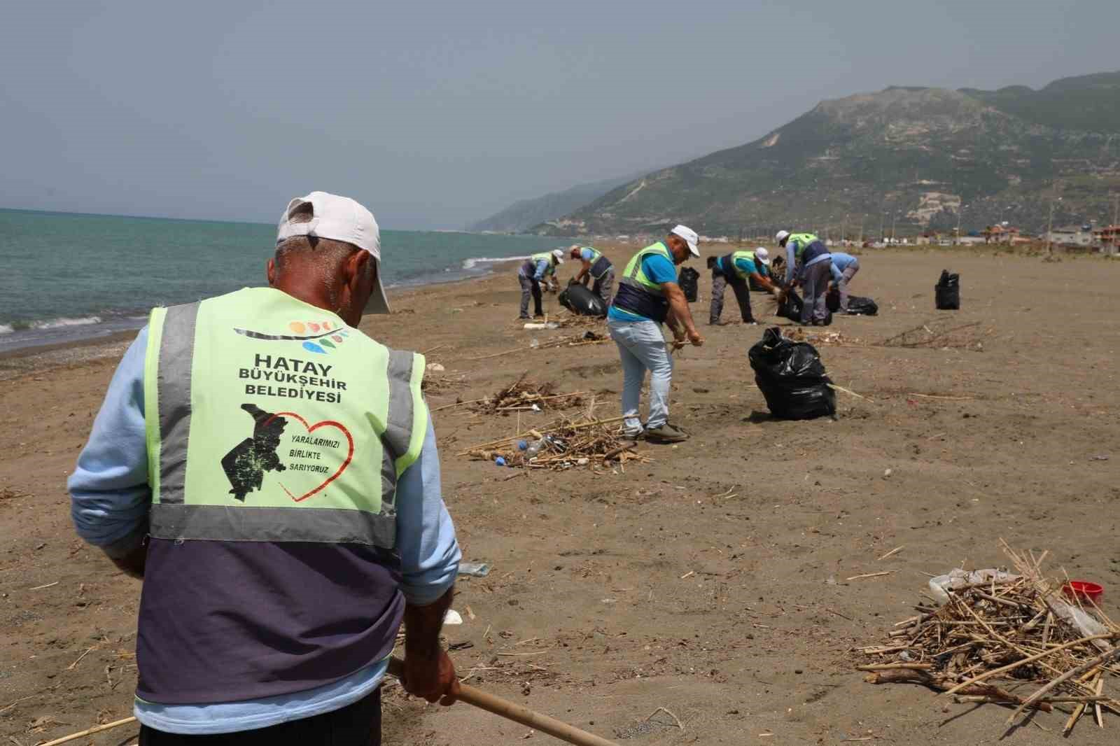 Deniz kaplumbağaların üreme merkezinde hummalı temizlik
