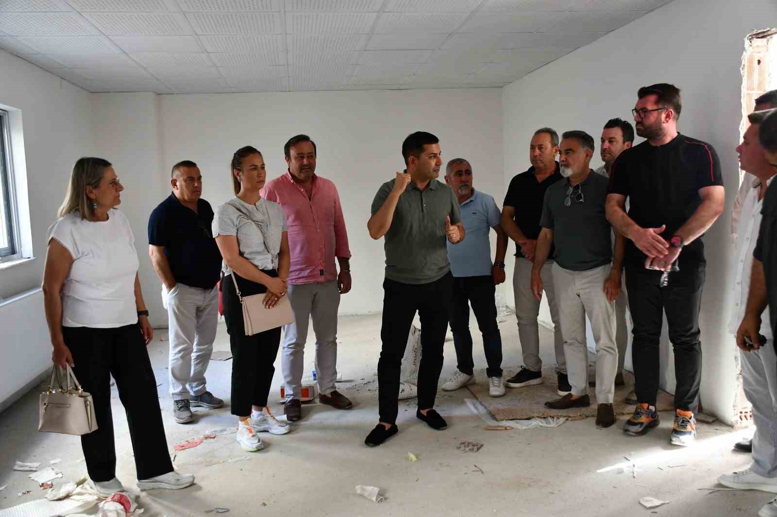 Başkan Günel Çocuk Bakım Evi ve Kadın Danışma Merkezi’nde incelemelerde bulundu
