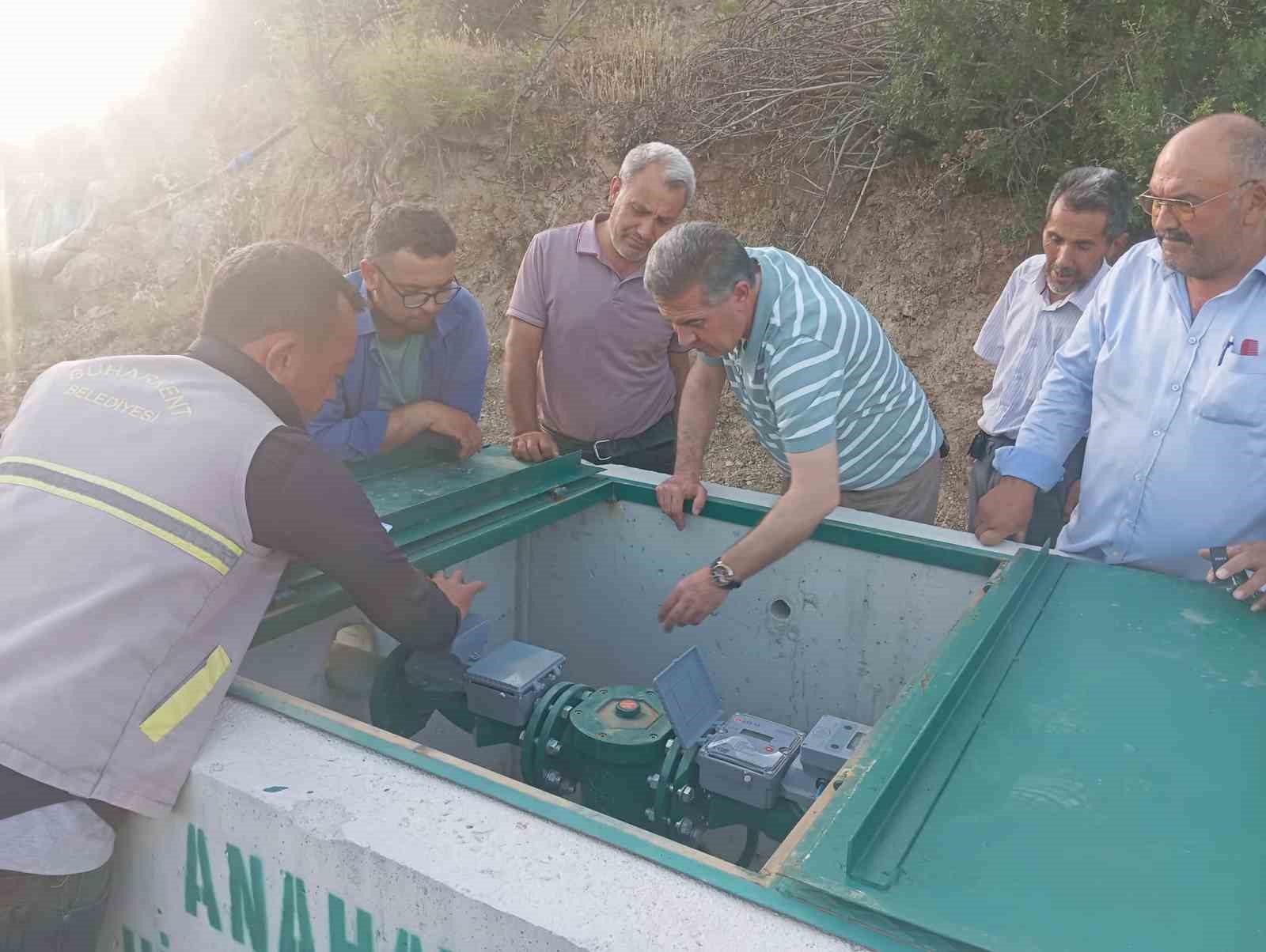 Buharkent’te 2 bin dönüm arazi modern sulamaya kavuştu
