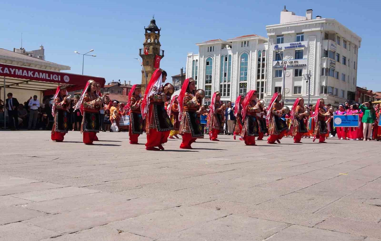 Yozgat’ta bir yıllık emeklerini sergilediler
