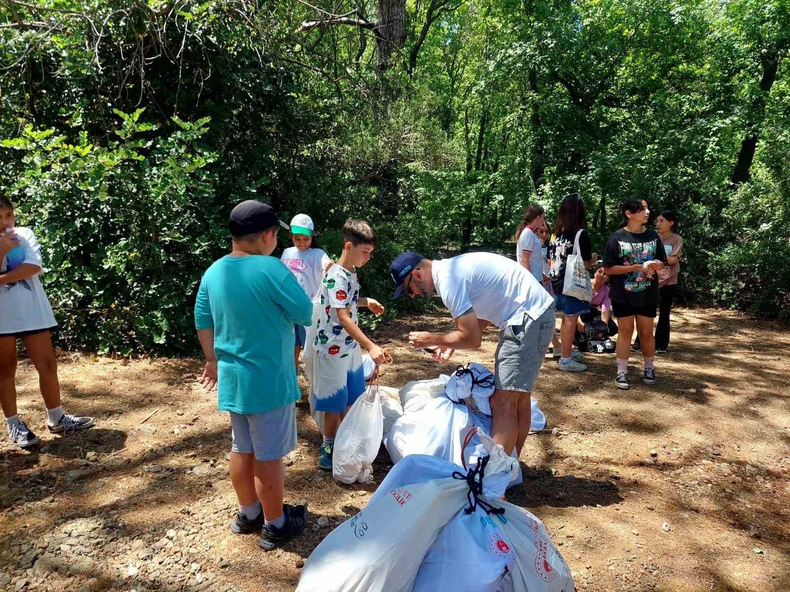 Datça İnbükü Tabiat Parkı’nda ’Dünya Çevre Günü’ etkinliği düzenlendi
