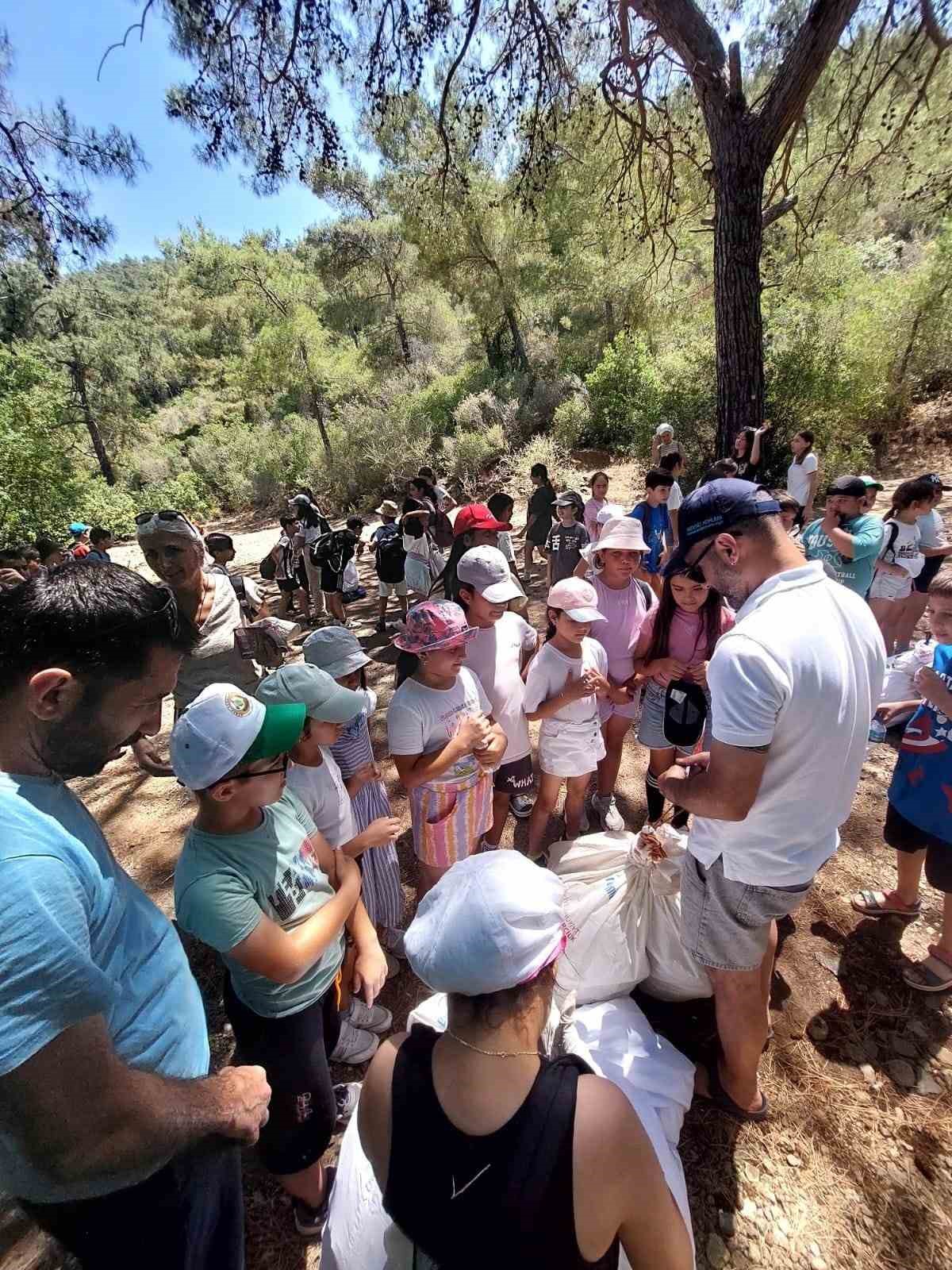 Datça İnbükü Tabiat Parkı’nda ’Dünya Çevre Günü’ etkinliği düzenlendi
