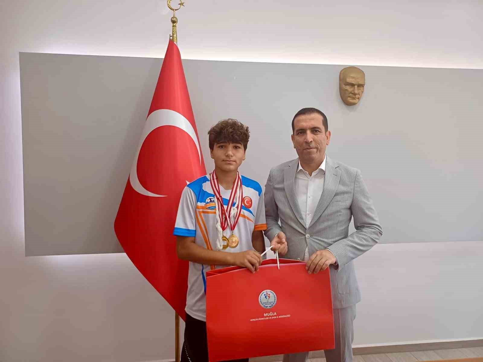 Kaymakam Aktaş özel sporcuları ağırladı
