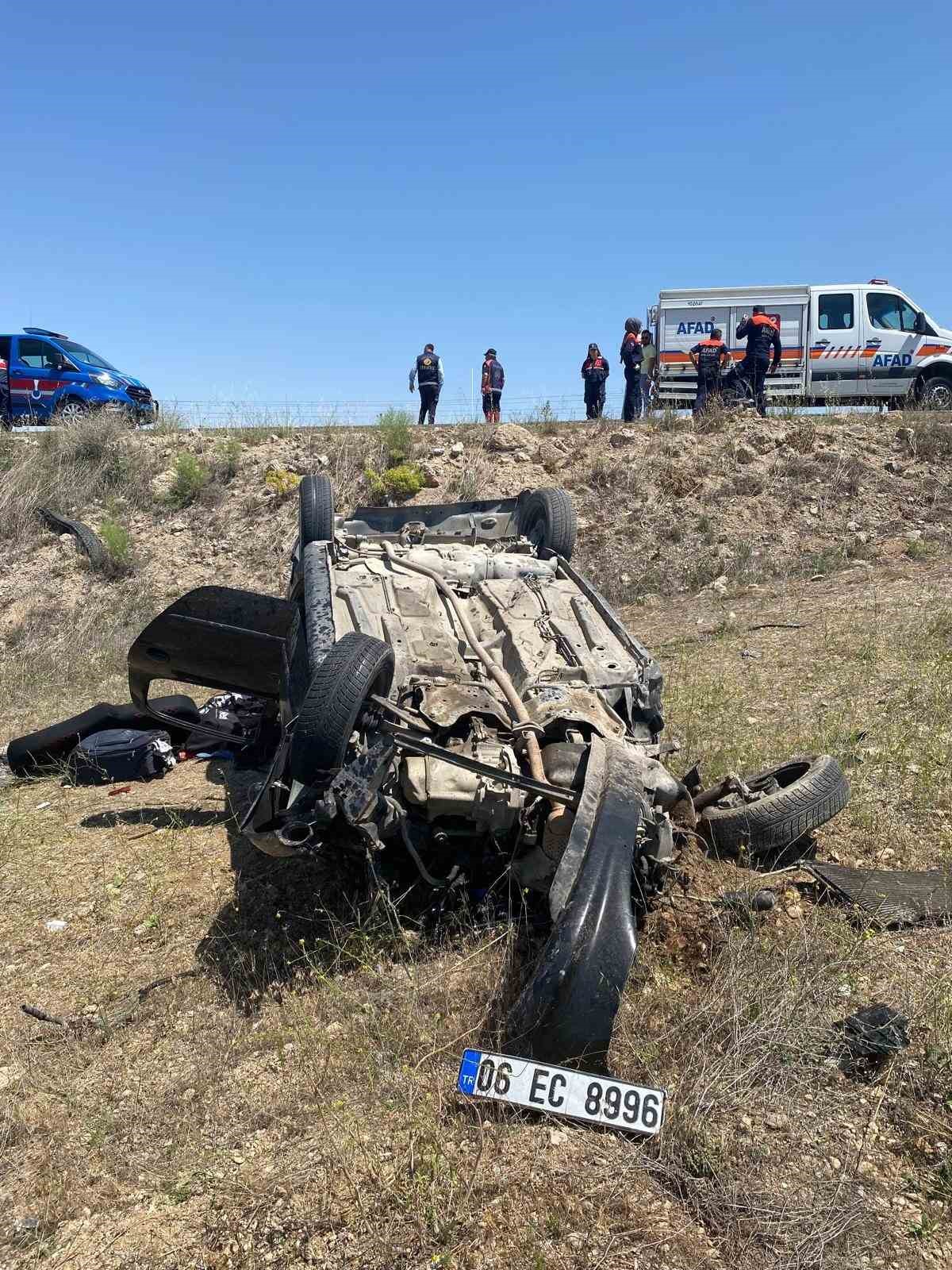 Yozgat’ta trafik kazası: 2 ölü, 2 yaralı
