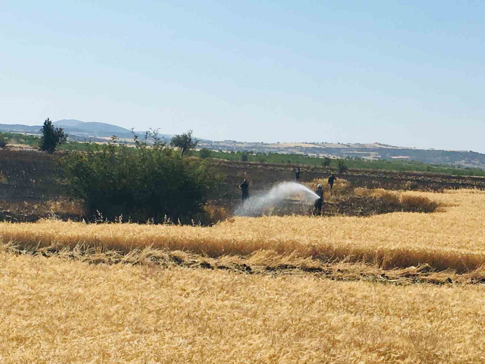 Yangınlar sonrası Manisa İtfaiyesinden ’Biçerdöver’ uyarısı
