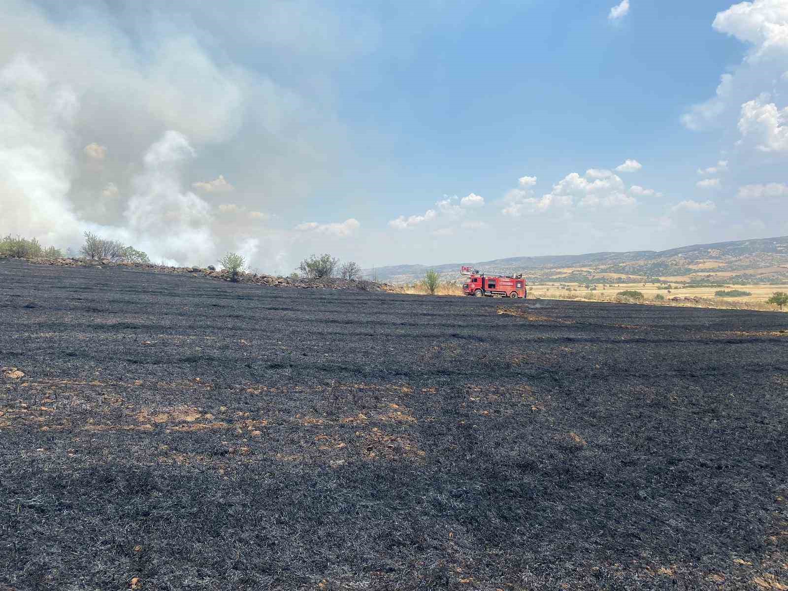 Yangınlar sonrası Manisa İtfaiyesinden ’Biçerdöver’ uyarısı
