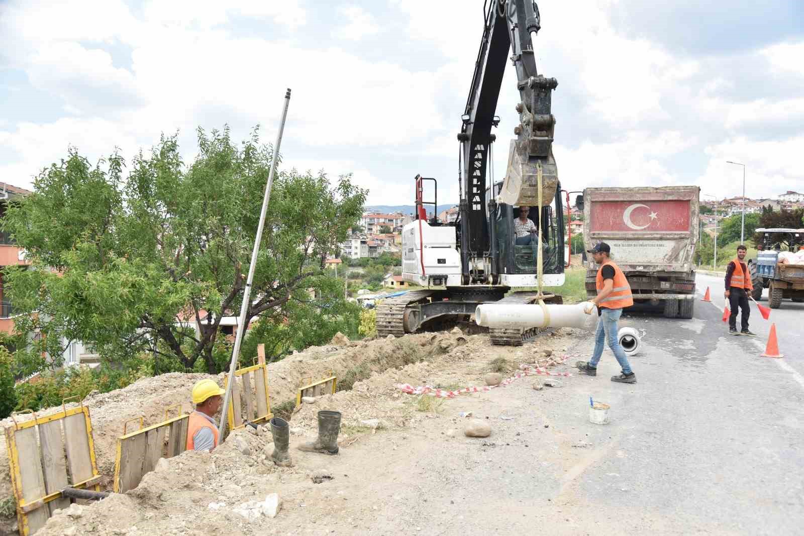 Manisa’da altyapı çalışmaları hızlandı
