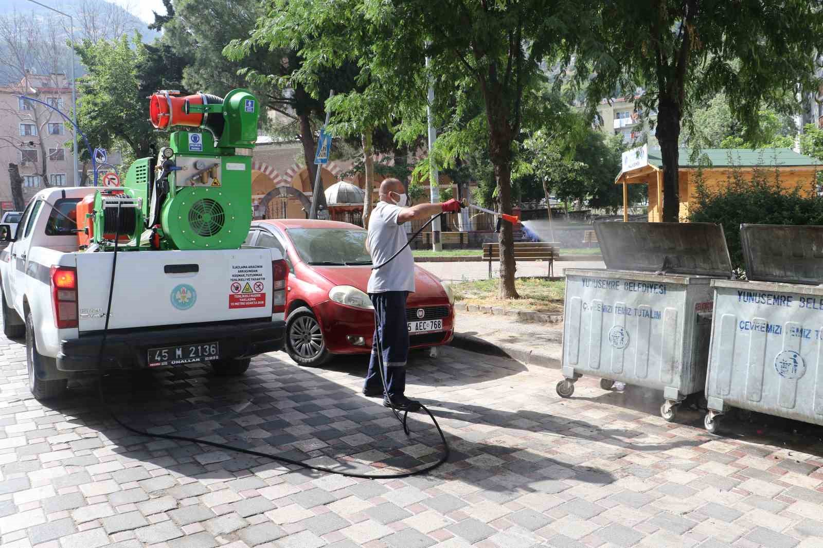 Manisa’da haşerelerle etkin mücadele
