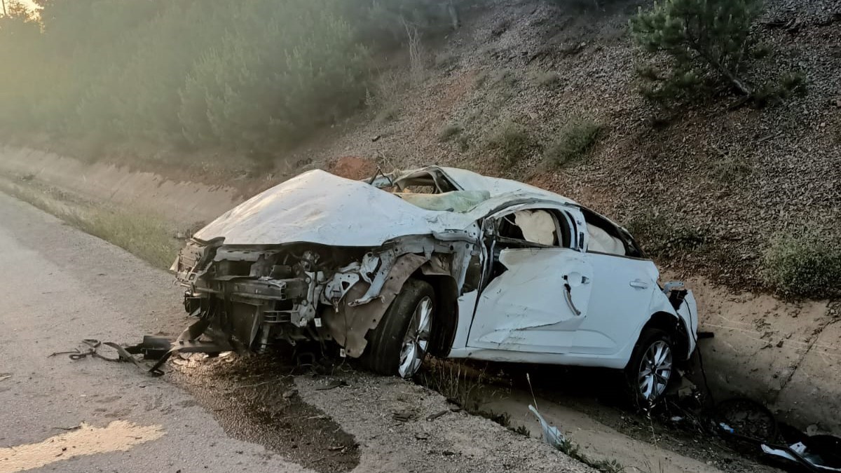 Uşak’ta İl Genel Meclis Üyesi kazada ağır yaralandı
