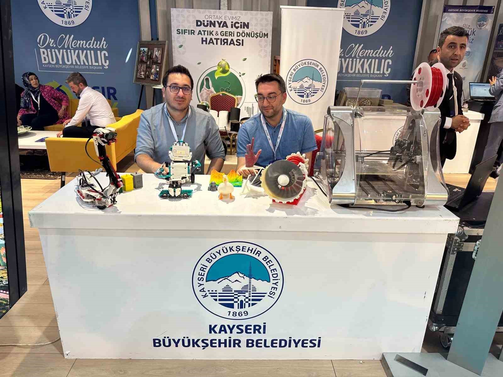 ÇEVREFEST’te Kayseri Büyükşehir Standı’na yoğun ilgi
