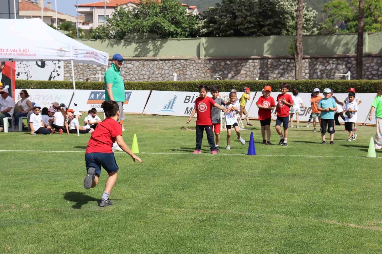 Muğla’da çocuk oyunları şenliği düzenlendi
