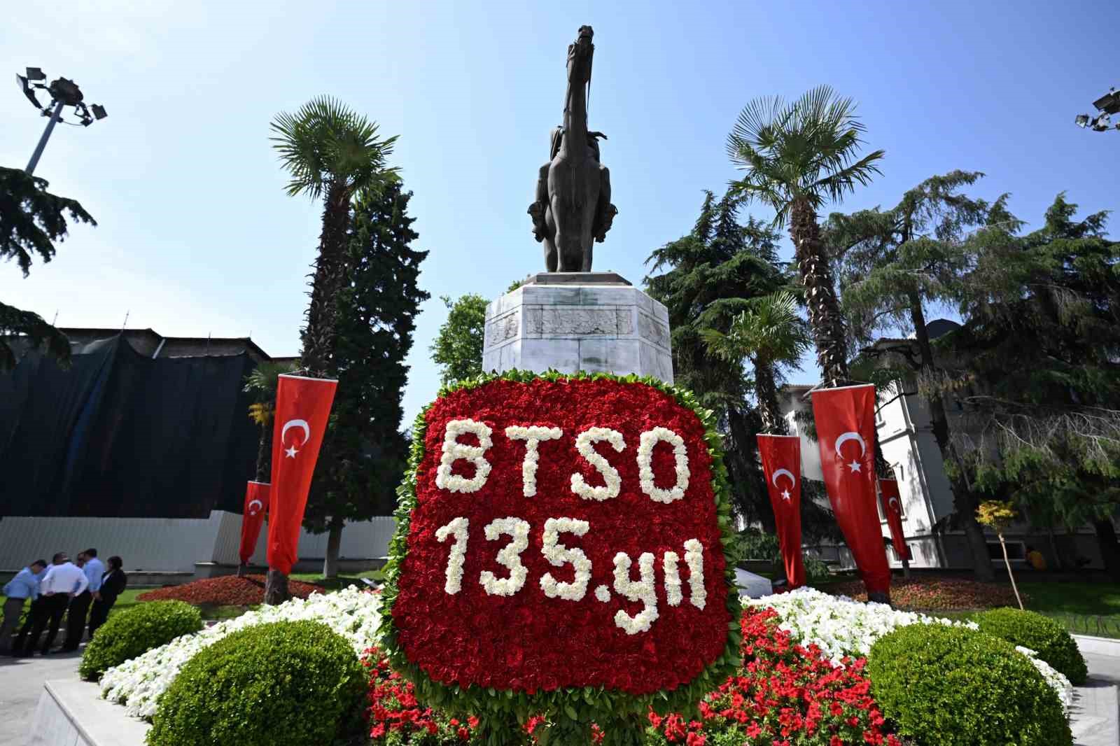 Bursa iş dünyasının çatı kuruluşu BTSO 135 yaşında
