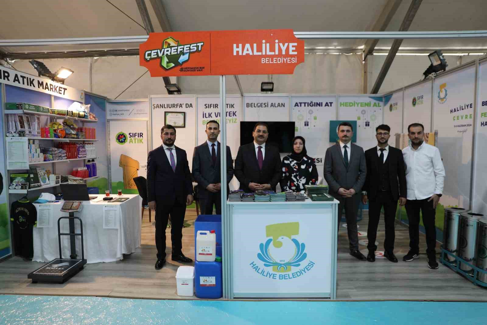 Haliliye Belediyesi ÇEVREFEST’te yerini aldı
