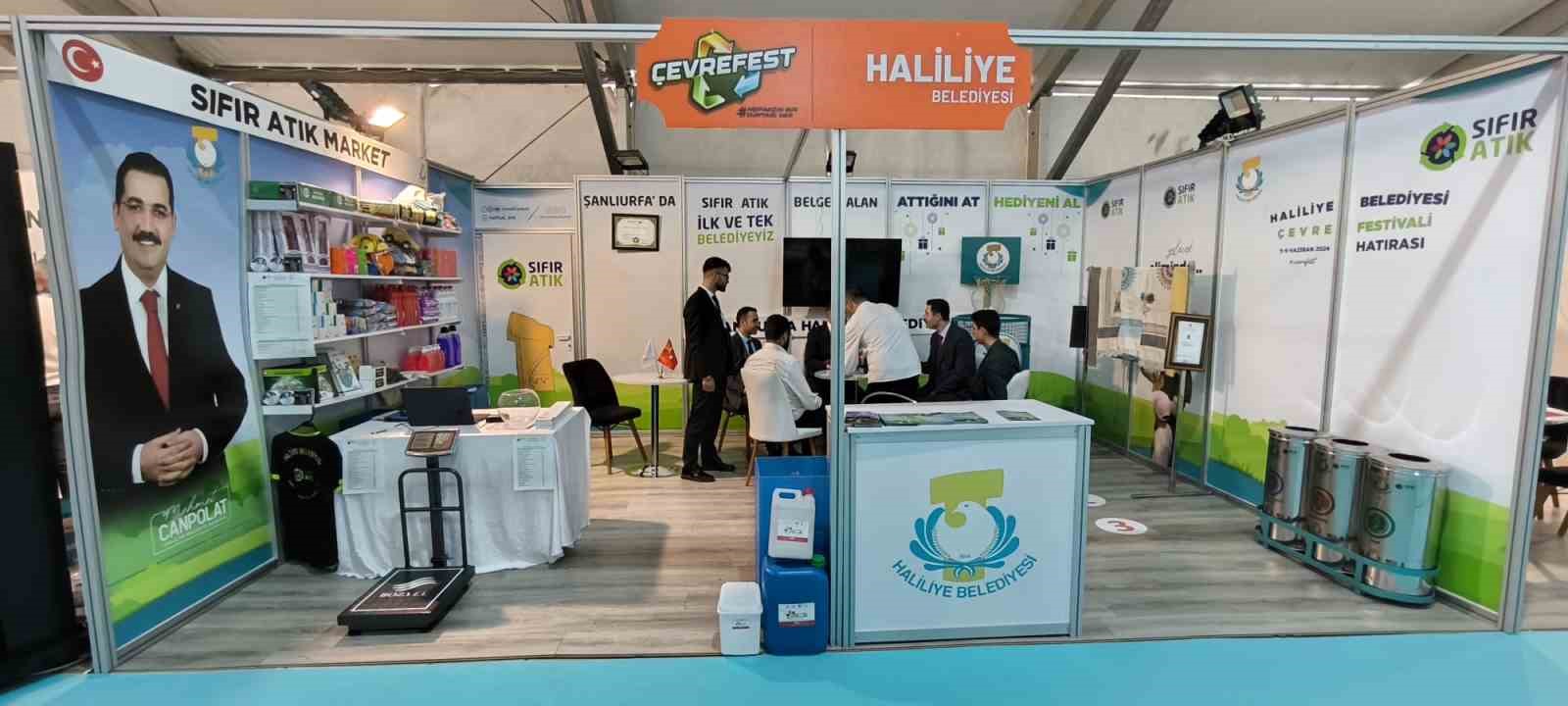 Haliliye Belediyesi ÇEVREFEST’te yerini aldı
