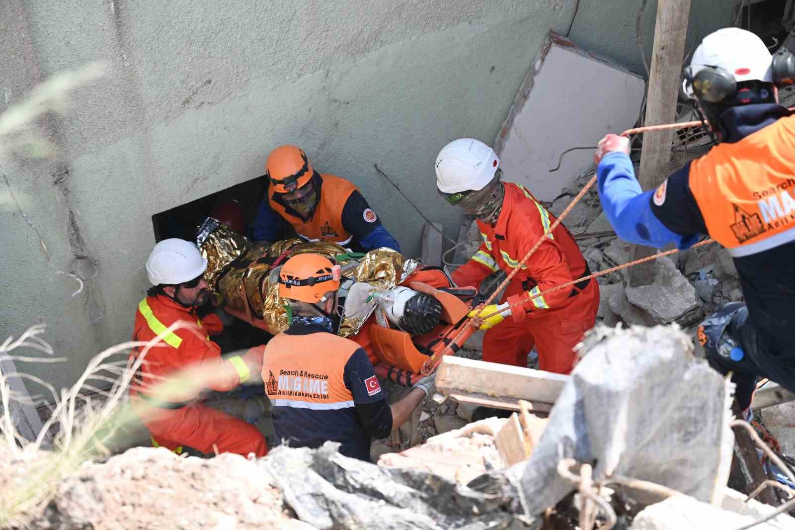 Bursa’da deprem gibi tatbikat
