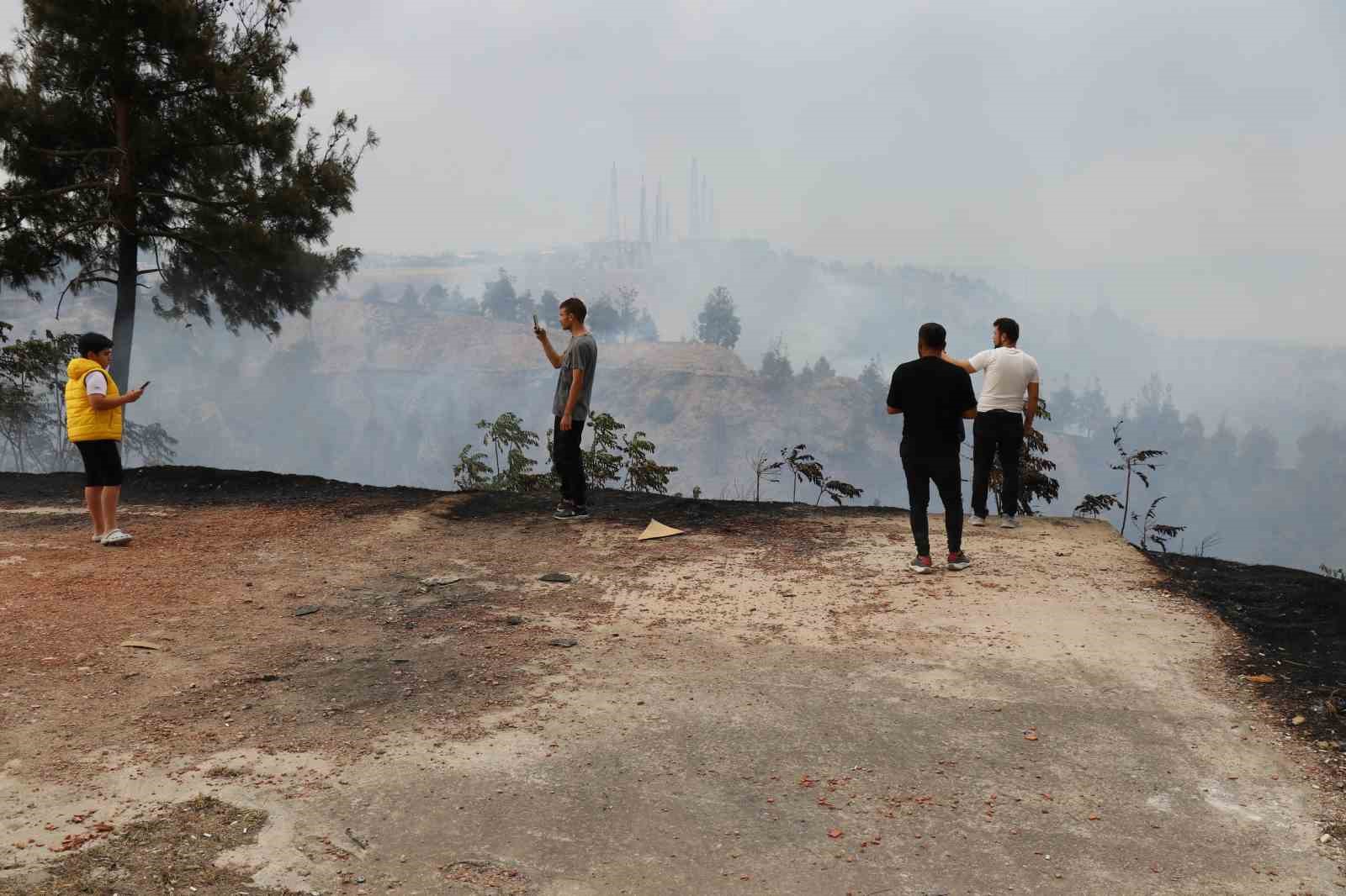 Denizli’deki orman yangınına  havadan ve karadan müdahale ediliyor
