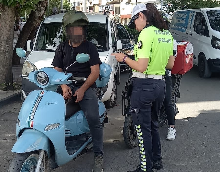 Manisa’da 37 motosiklet trafikten men edildi
