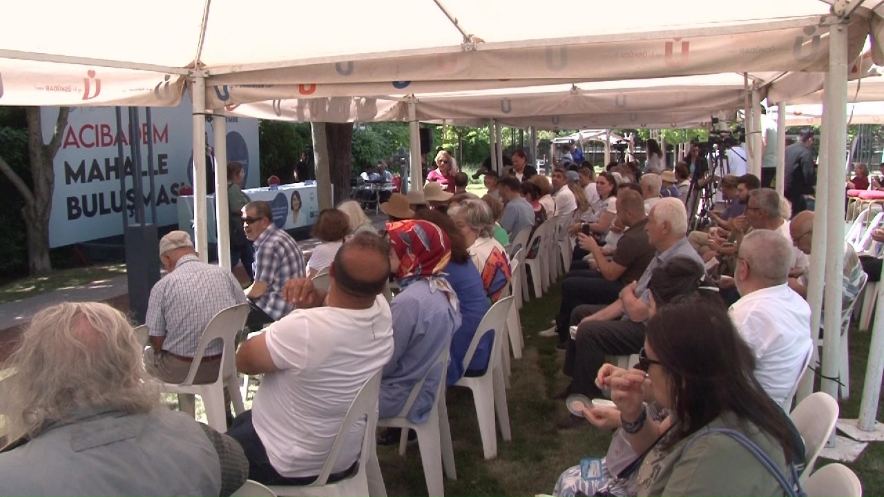 Üsküdar mahalle buluşmalarının ilki Acıbadem mahallesinde gerçekleşti
