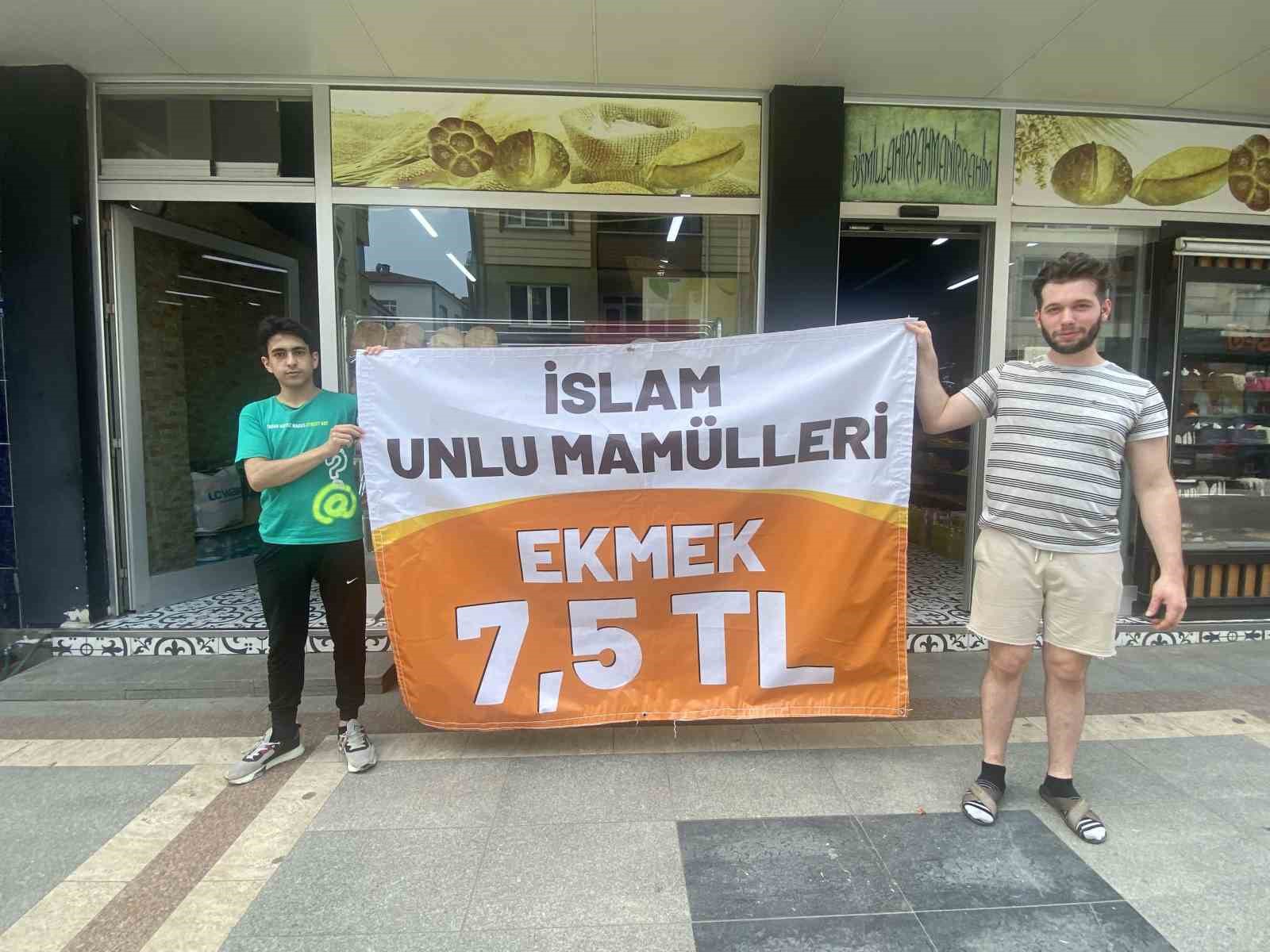 Bu fırında ekmeğe zam yok
