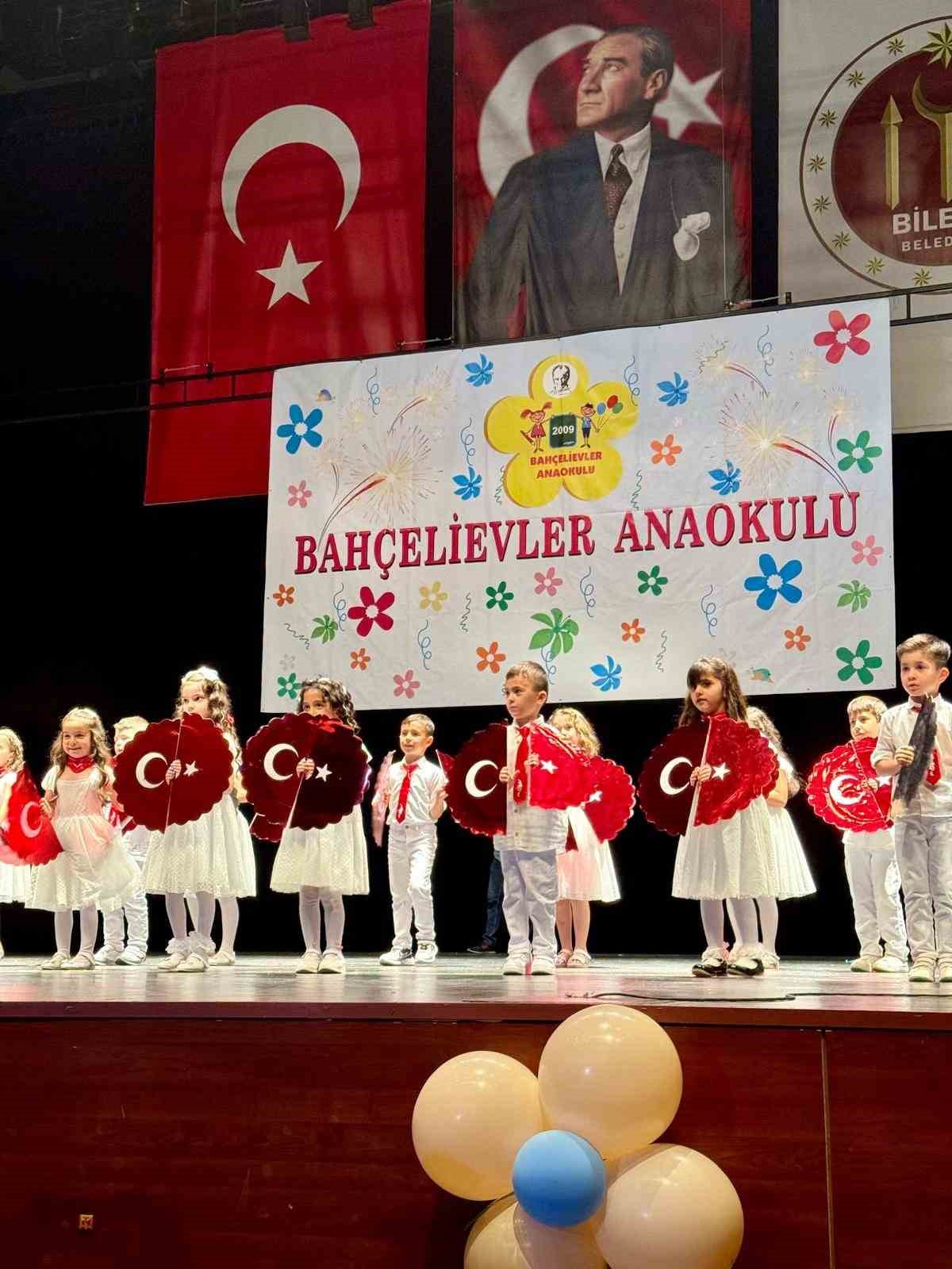 Anaokulu öğrencilerinden muhteşem gösteri
