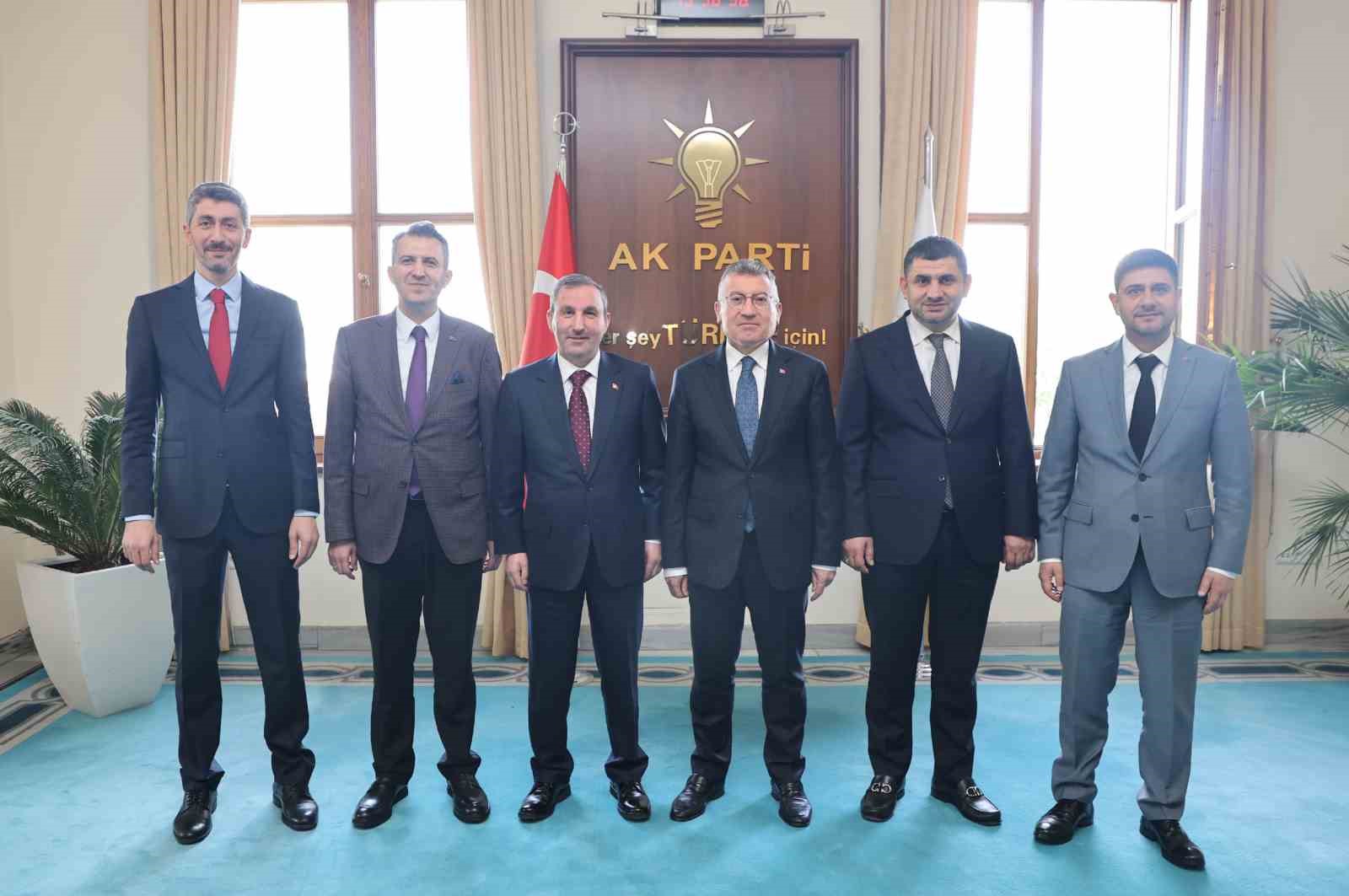 Başkan Ali Tombaş’tan Ankara’da yoğun mesai
