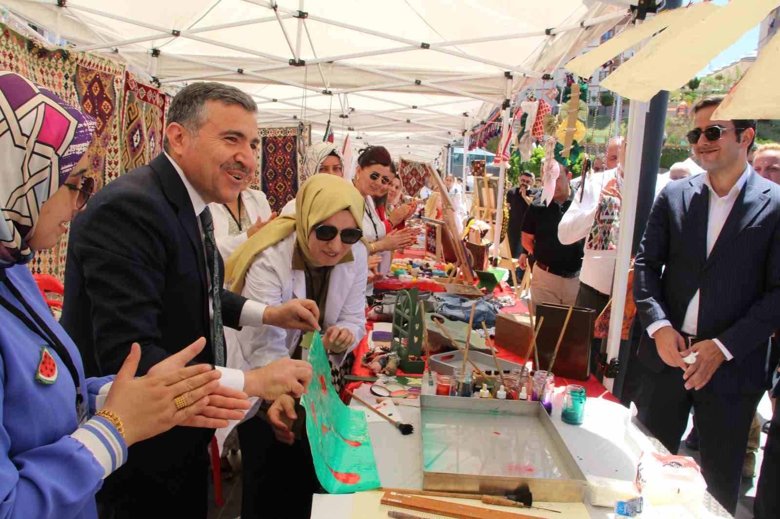 Şırnak’ta kursiyerler yaptıkları çalışmaları sergiledi
